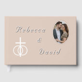 The Refined Catholic Wedding Guest Book ゲストブック (正面)