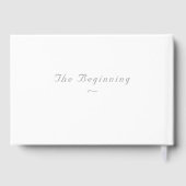 The Refined Catholic Wedding Guest Book ゲストブック (裏面)