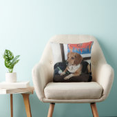 The Regal Beagle Toss Pillow クッション (椅子)