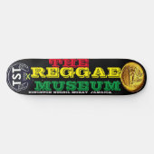 THE REGGAE MUSEUM 8 1/2" スケートボードデッキ (横)