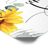 The Rehearsal Dinner Watercolor Floralへようこそ ポスター (角)