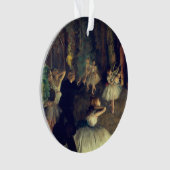 The Rehearsal of the Ballet Onstage, by Degas: オーナメント (正面)