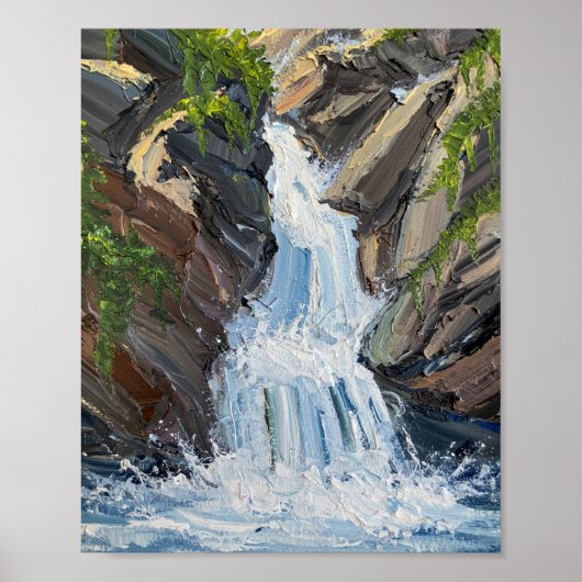 The Relentless Descent: A Textural Study ポスター (正面)