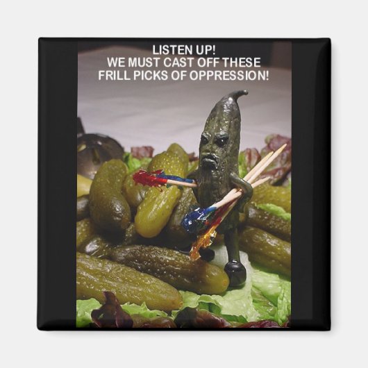 The Relish Tray Revolt マグネット (正面)