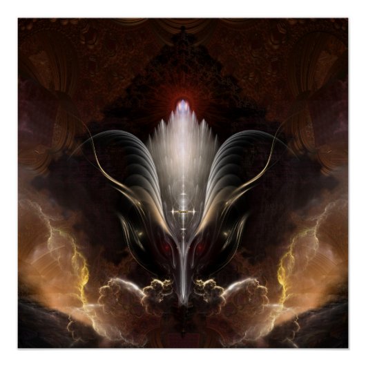 The Renidron Fractal Art Perfectポスター ポスター (正面)