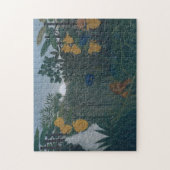 The Repast of the Lion ca. 1907 by Henri Rousseau ジグソーパズル (縦)