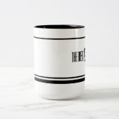 The Reset 2026 Minimal Black & White Two-Tone ツートーンマグカップ (中央)
