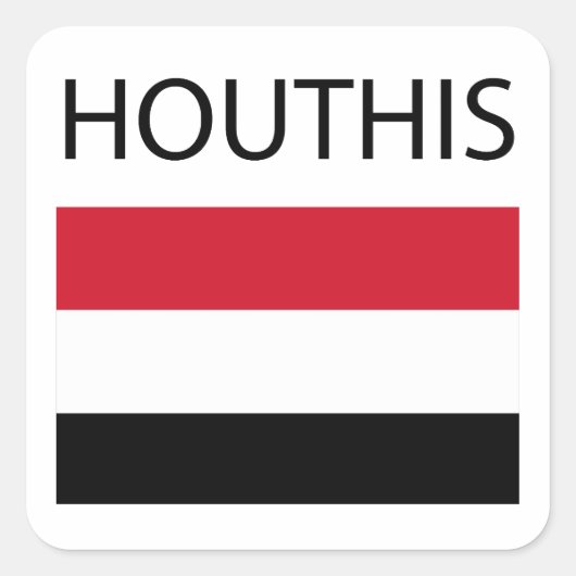 The Resistance: The Houthis スクエアシール (正面)