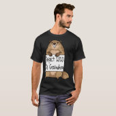 The Respect Groundhog Day Woodchuck Ground Hog 202 Tシャツ (正面フル)