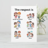 the respect is 招待状 (スタンド正面)