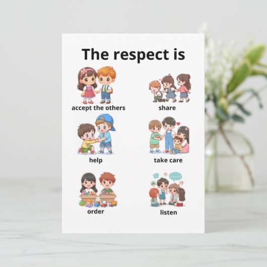 the respect is 招待状 (スタンド正面)