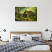 The Restoration: Summer Bloom on the Frontier キャンバスプリント (インサイチュ (寝室))