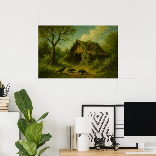 The Restoration: Summer Bloom on the Frontier ポスター (ホームオフィス)