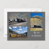 The Restored D&RG 315 in Silverton ポストカード (正面/裏面)