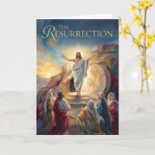 The Resurrection Easter Card カード (黄色い花)
