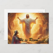 The Resurrection Light: Jesus Christ Rises シーズンポストカード (正面/裏面)