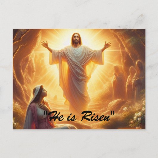 The Resurrection Light: Jesus Christ Rises シーズンポストカード (正面)