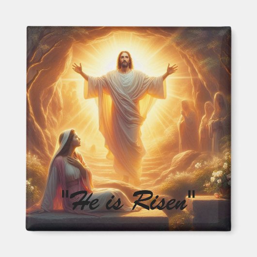 The Resurrection Light: Jesus Christ Rises マグネット (正面)