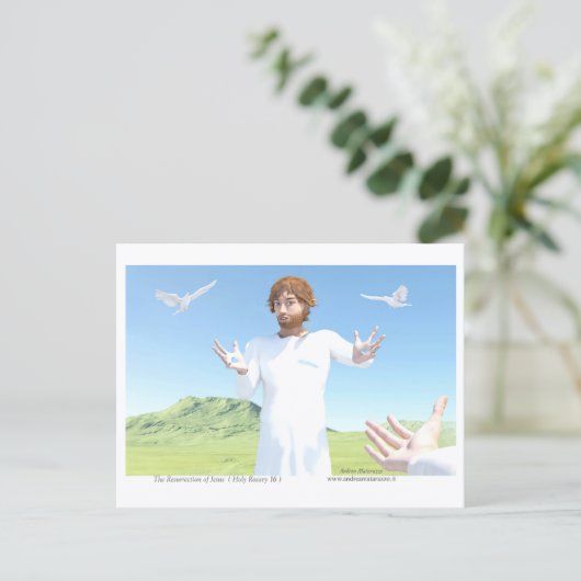 The Resurrection of Jesus ポストカード (スタンド正面)