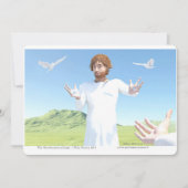 The Resurrection of Jesus 招待状 (正面)