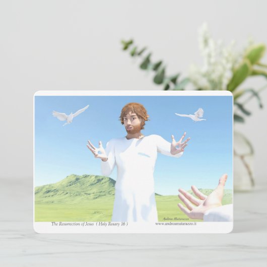 The Resurrection of Jesus 招待状 (スタンド正面)