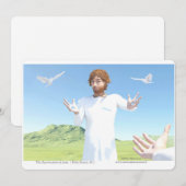 The Resurrection of Jesus 招待状 (正面/裏面)