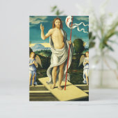 The Resurrection of Jesus Holy Card サンキューカード (スタンド正面)