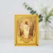 The Resurrection of Our Lord – Icon card ポストカード (スタンド正面)