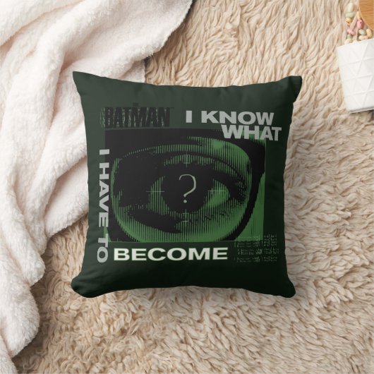 The Riddler "I Know What I Have To Become" クッション (ブランケット)