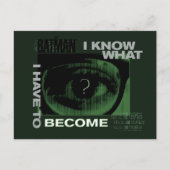 The Riddler "I Know What I Have To Become" ポストカード (正面)