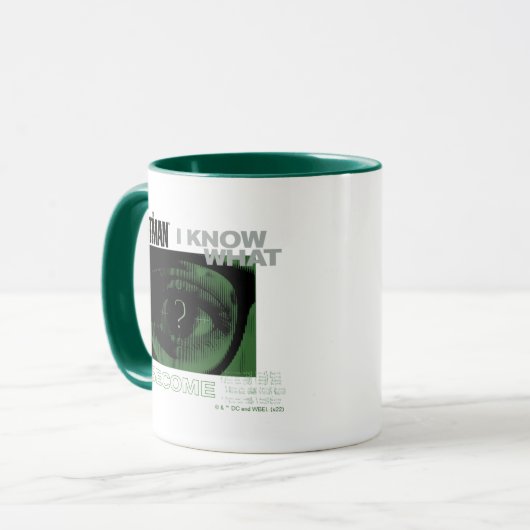 The Riddler "I Know What I Have To Become" マグカップ (正面左)