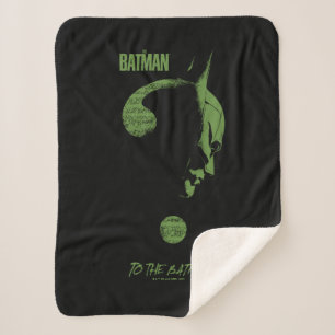 The Riddler "To The Batman" Question Mark シェルパブランケット