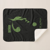 The Riddler "To The Batman" Question Mark シェルパブランケット (正面(横))