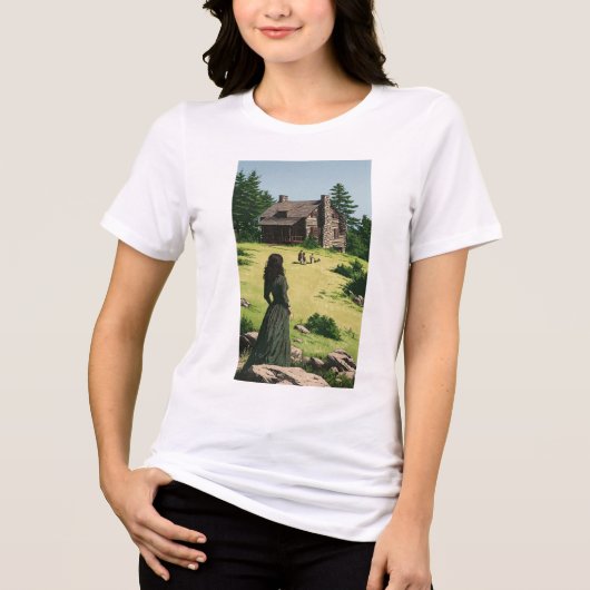 THE RIDGE T-Shirt トライブレンドＴシャツ (正面)
