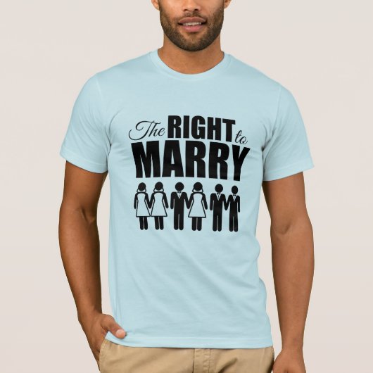 THE+RIGHT+TO+MARRY+-.png Tシャツ (正面)