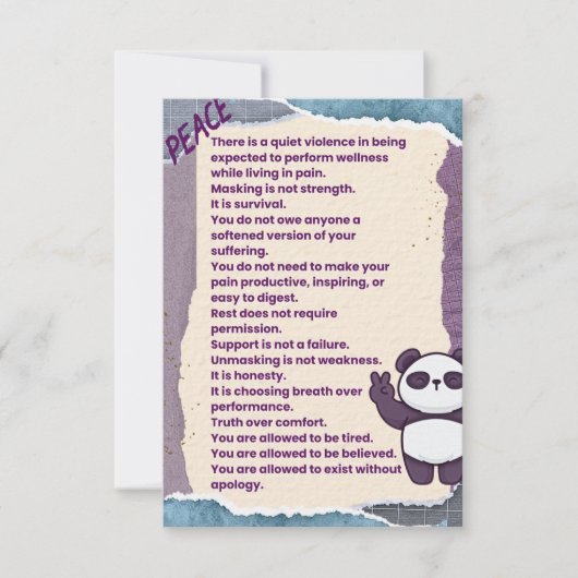 The Right to Unmask (正面)