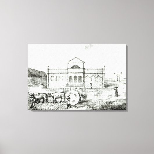 The Rio Exchange, Public Trapiche キャンバスプリント (正面)