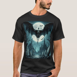The Rise of the Winged Skeleton Under the Full Moo Tシャツ