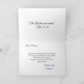 The Risen Of Jesus カード (内部)