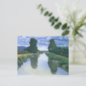 The River at Berville by Felix Vallotton, Fine Art ポストカード (スタンド正面)