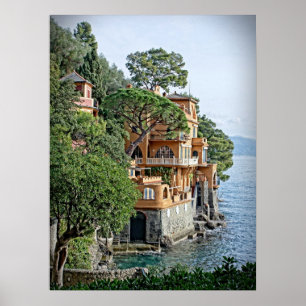 The Riviera -イタリアン Portofino, Italia Poster ポスター