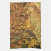 The Road Menders by Vincent vanゴッホ キッチンタオル (縦)