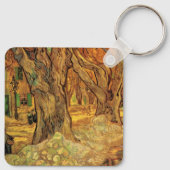 The Road Menders by Vincent vanゴッホ キーホルダー (裏面)