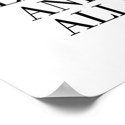 The Road No Taken by Robert Frost ポスター (角)