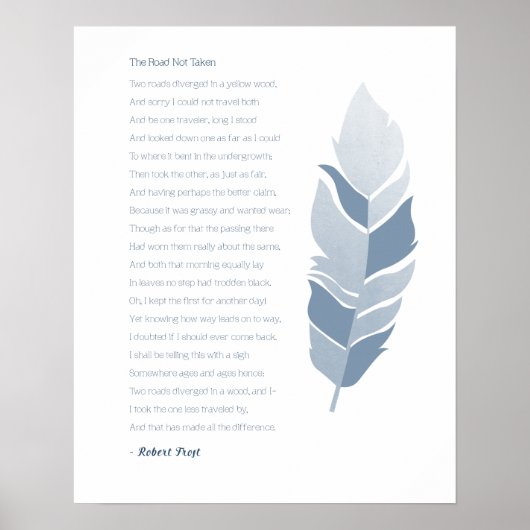 The Road Not Traveled ポスター (正面)