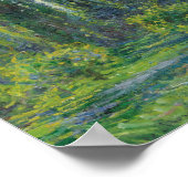 The Road to Vetheuil (by Claude Monet)ポスター ポスター (角)