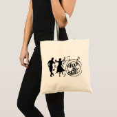 THE **ROCK AND ROLL" JITTERBUGトート トートバッグ (正面(商品))