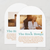 The Rock House Table Number 招待状 (正面/裏面)