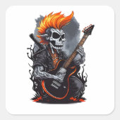 The Rock Stickers & Labels スクエアシール (正面)