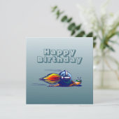 The Rocket Snail's Jetpack Ride カード (スタンド正面)